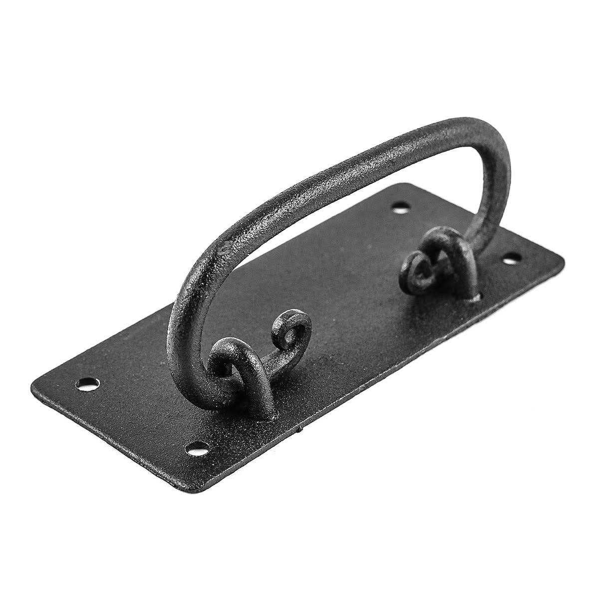 10 Cabinet Drawer Door Pull Black Wrought Iron N108431