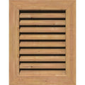 Vertical Gable Vent Unfinished Functional G9372