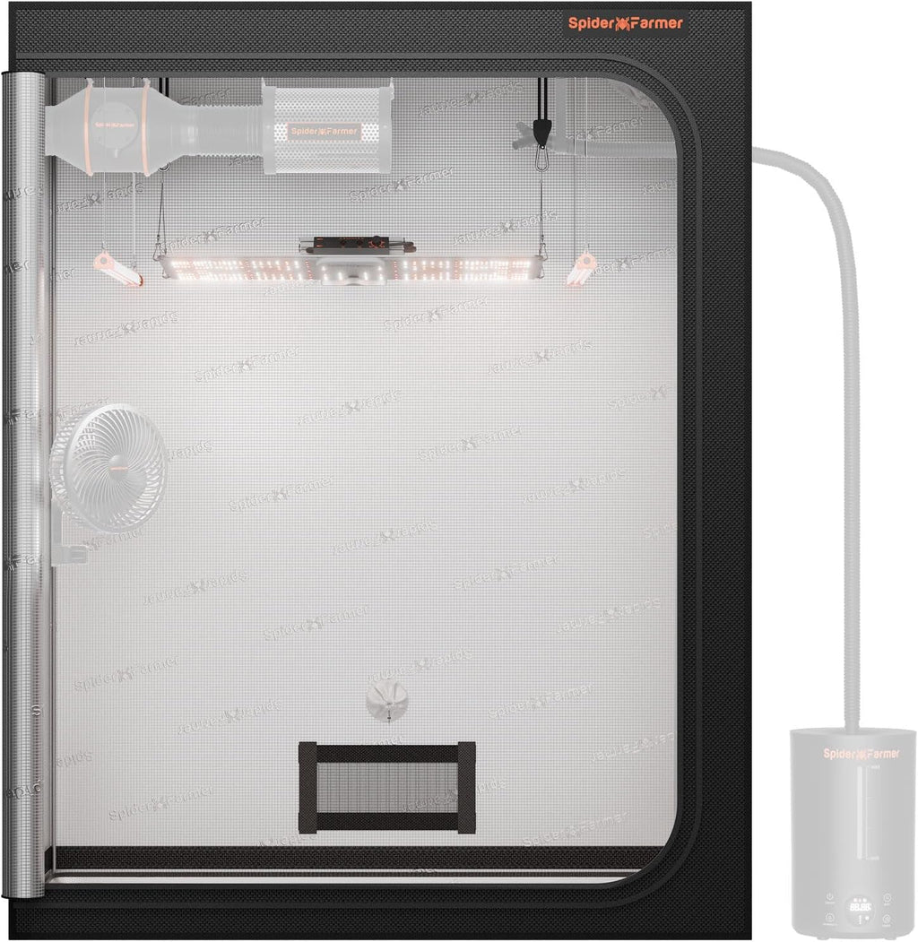 LED Grow Light with 2x4 Grow Tent B7499