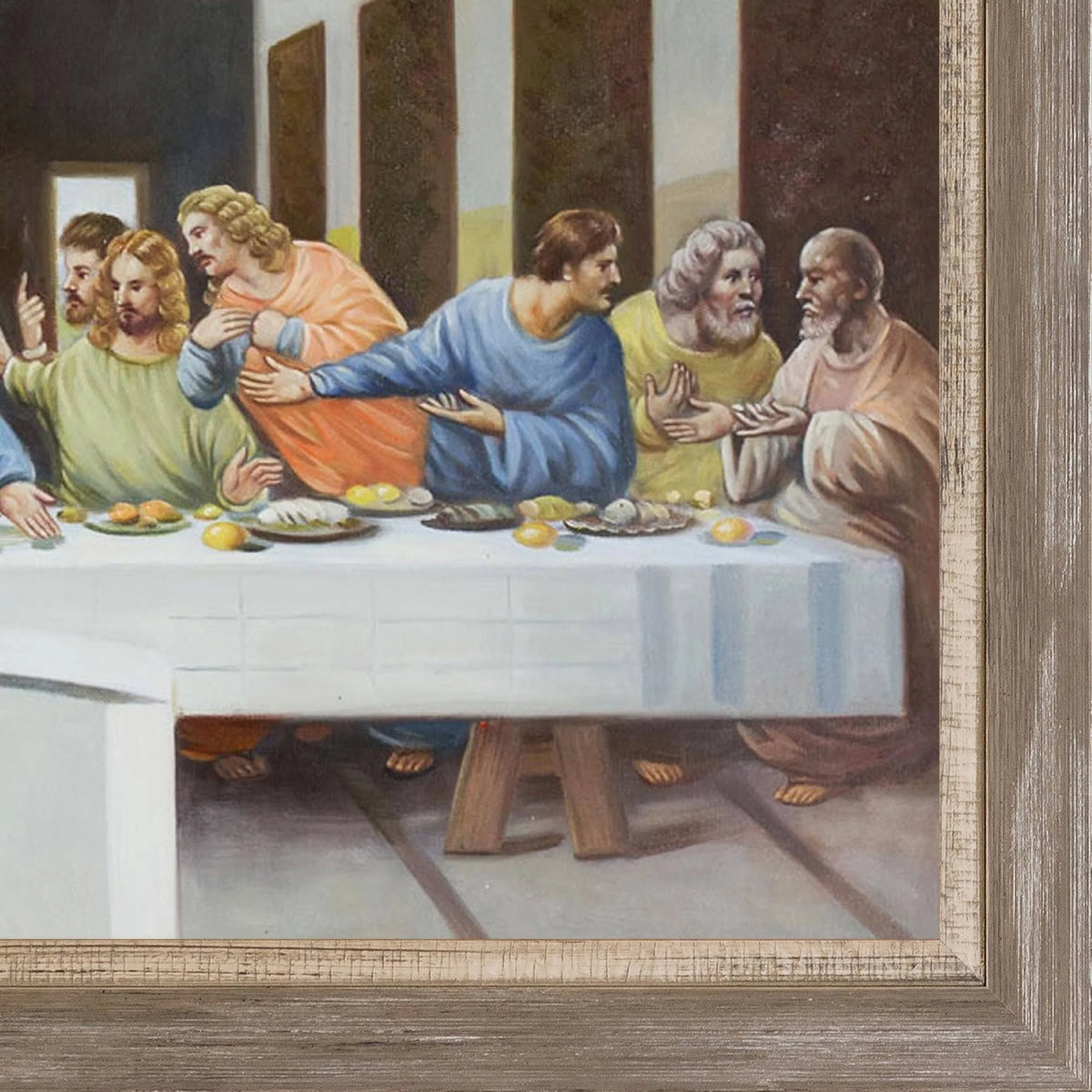 Large Hand Painted Oil Reproduction Y708
