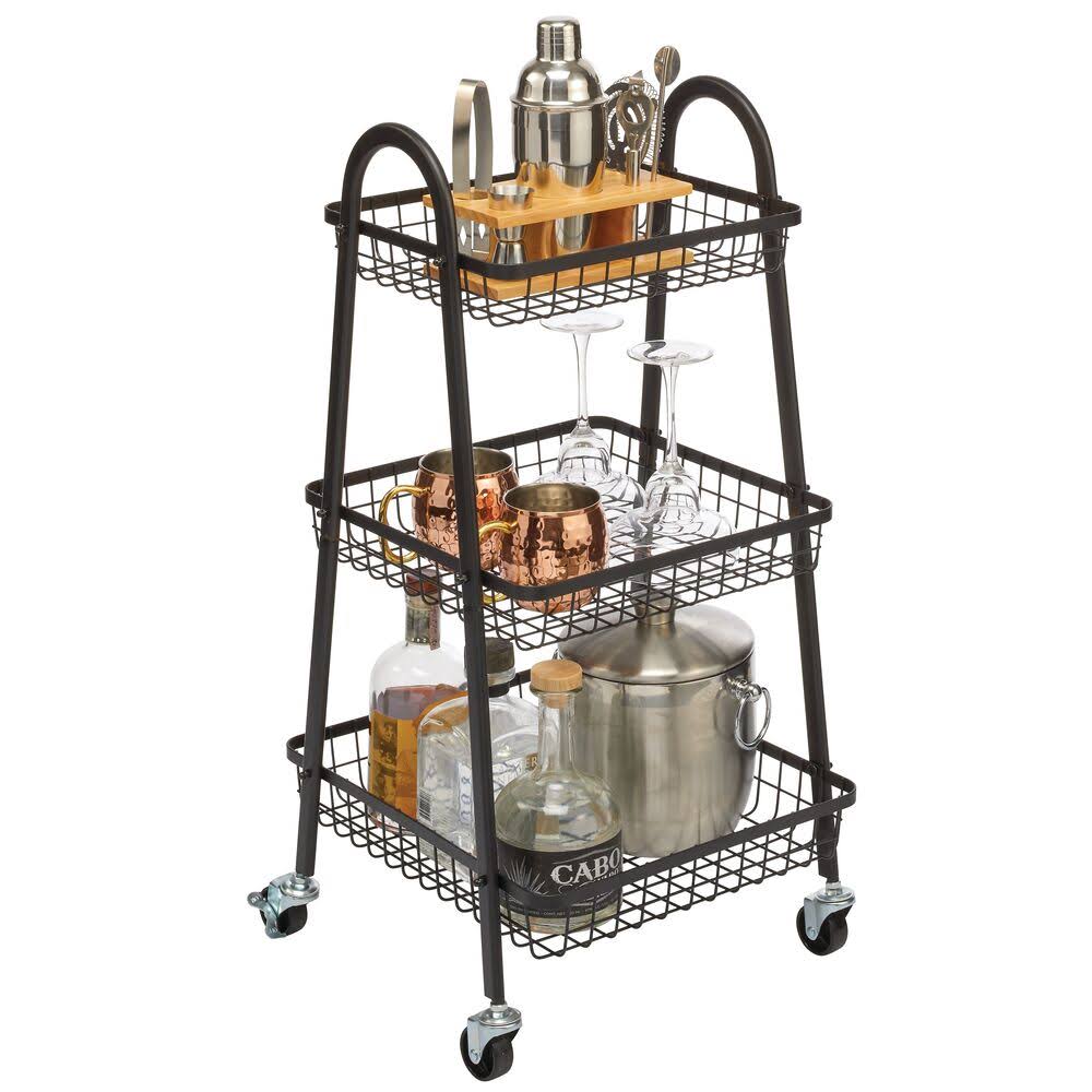 3 Tier Metal Storage Cart G6369