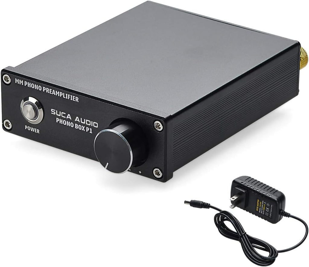Mini Phono Preamp with RCA Input & Output Pack of 2 Q64854