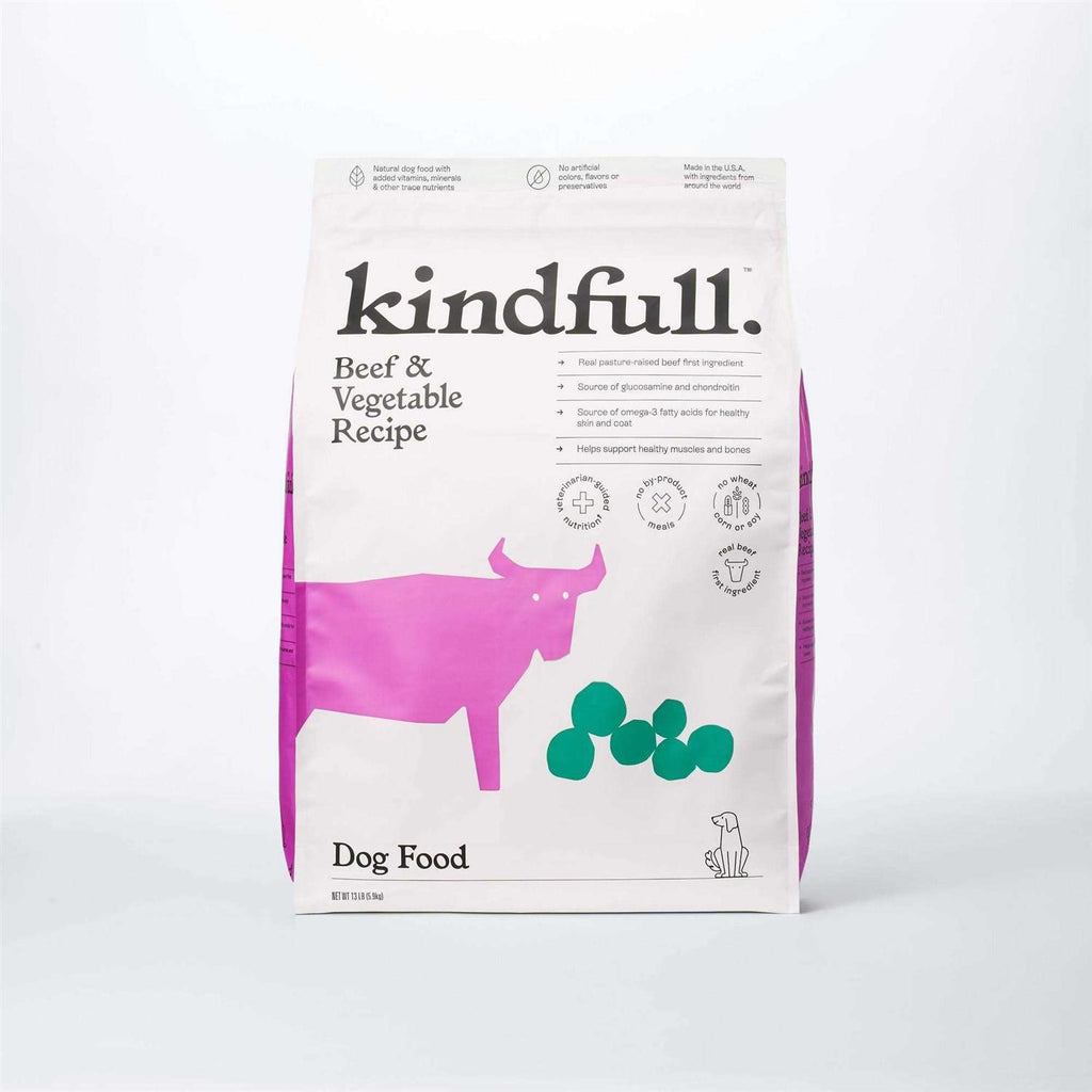 Beef and Vegetable Recipe Dry Dog Food E728