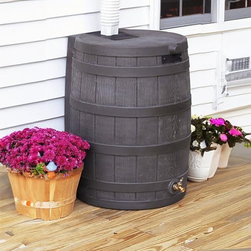 50 Gallon Green Rain Barrel (3 Pack) U96003