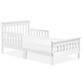 White Toddler Bed made with Sustainable New Zealand Pinewood C412099