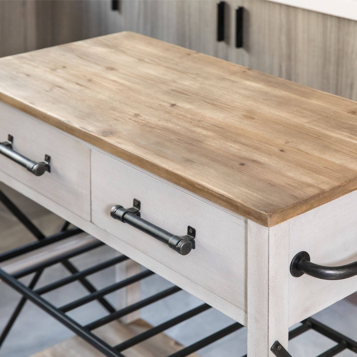 Wood Kitchen Cart N9224