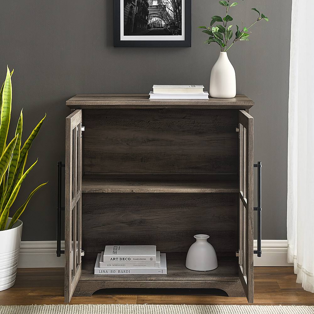 Glass Door Accent Cabinet G271
