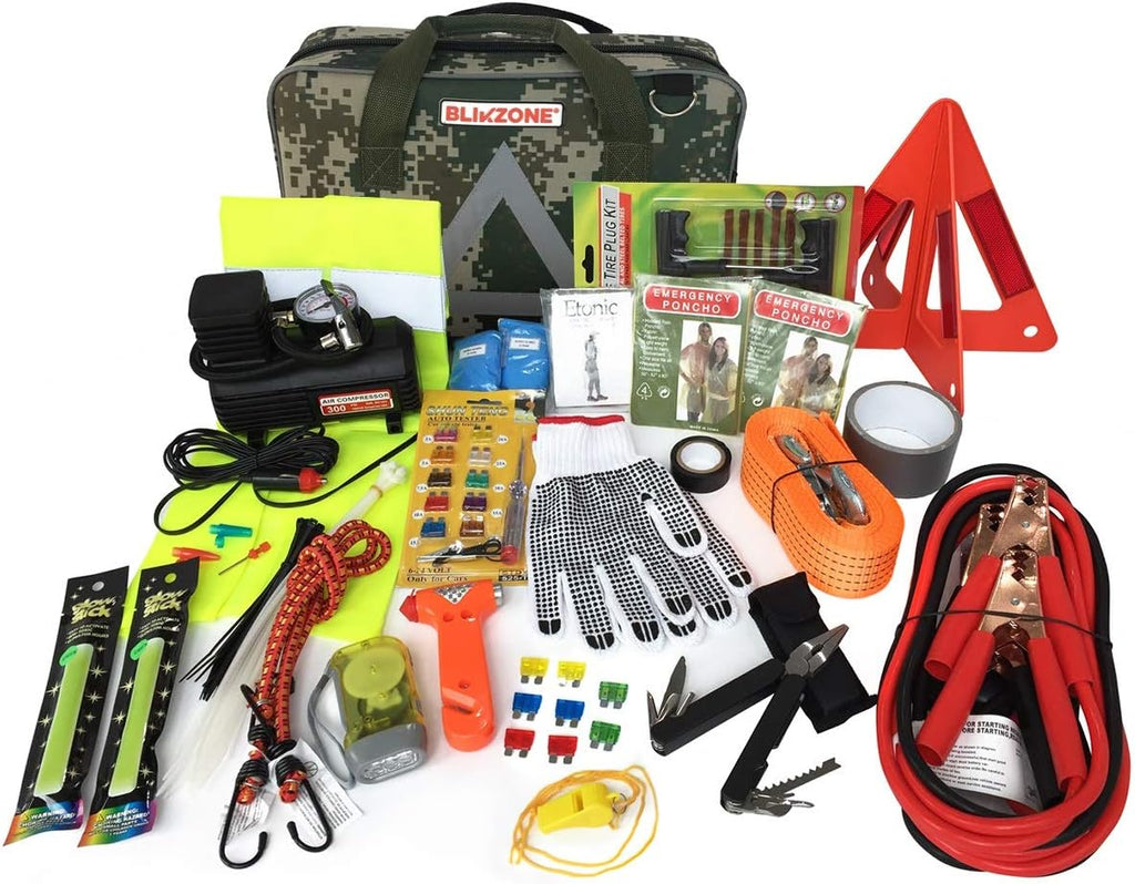 81 Pc Roadside Emergency Car Kit Z631535