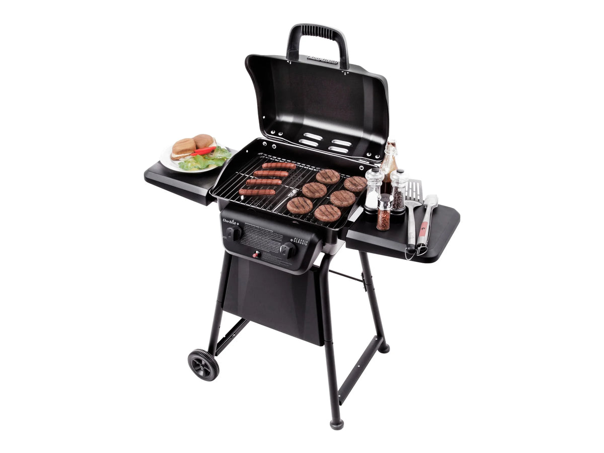 Black Gas Barbeque Grill 280 sq.in L818