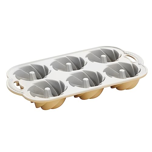 Silver Metallic Bundtlette Cake Pan A598792