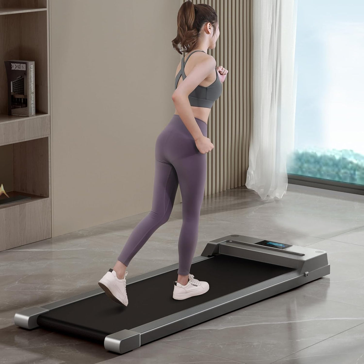 2.5HP Portable Under Desk Treadmill with Remote Control K150
