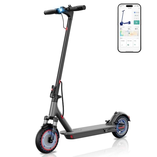 Electric Scooter with 350W Motor 16 Mph Top Speed 8.5'' Solid Tires K8897