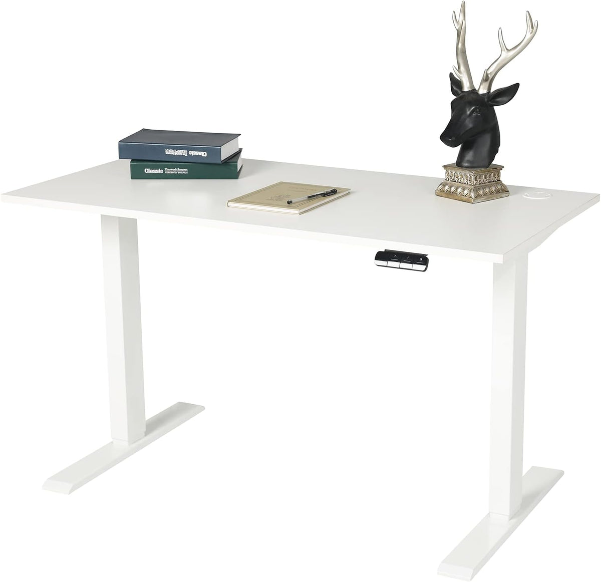 Electric Standing Desk, Dual Motor Height Adjustable Sit Stand Desk I756851