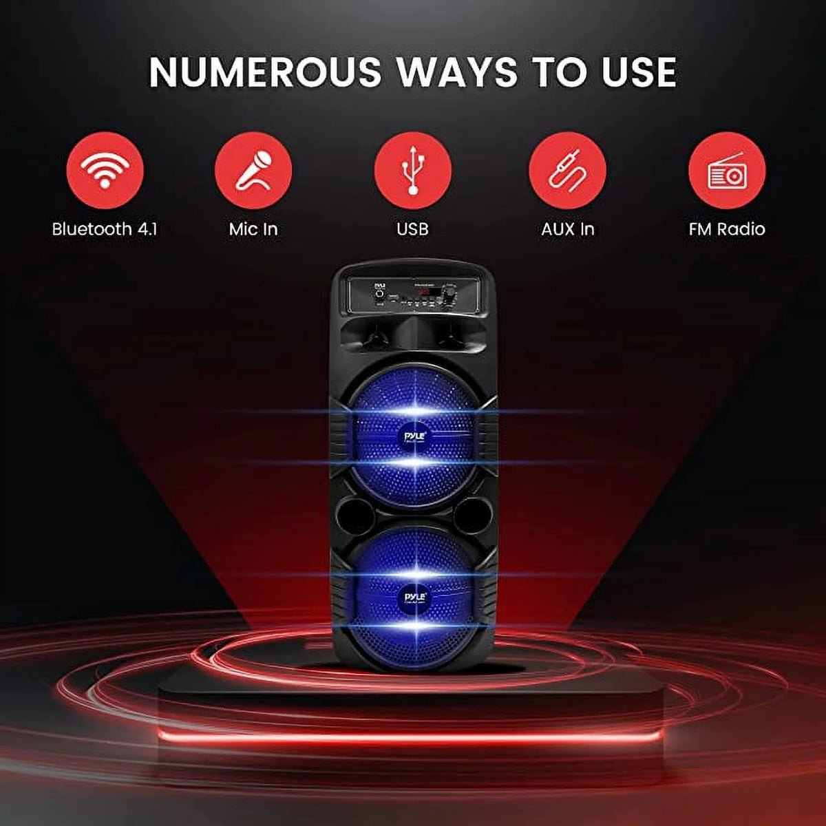 Portable Bluetooth PA Speaker K16163
