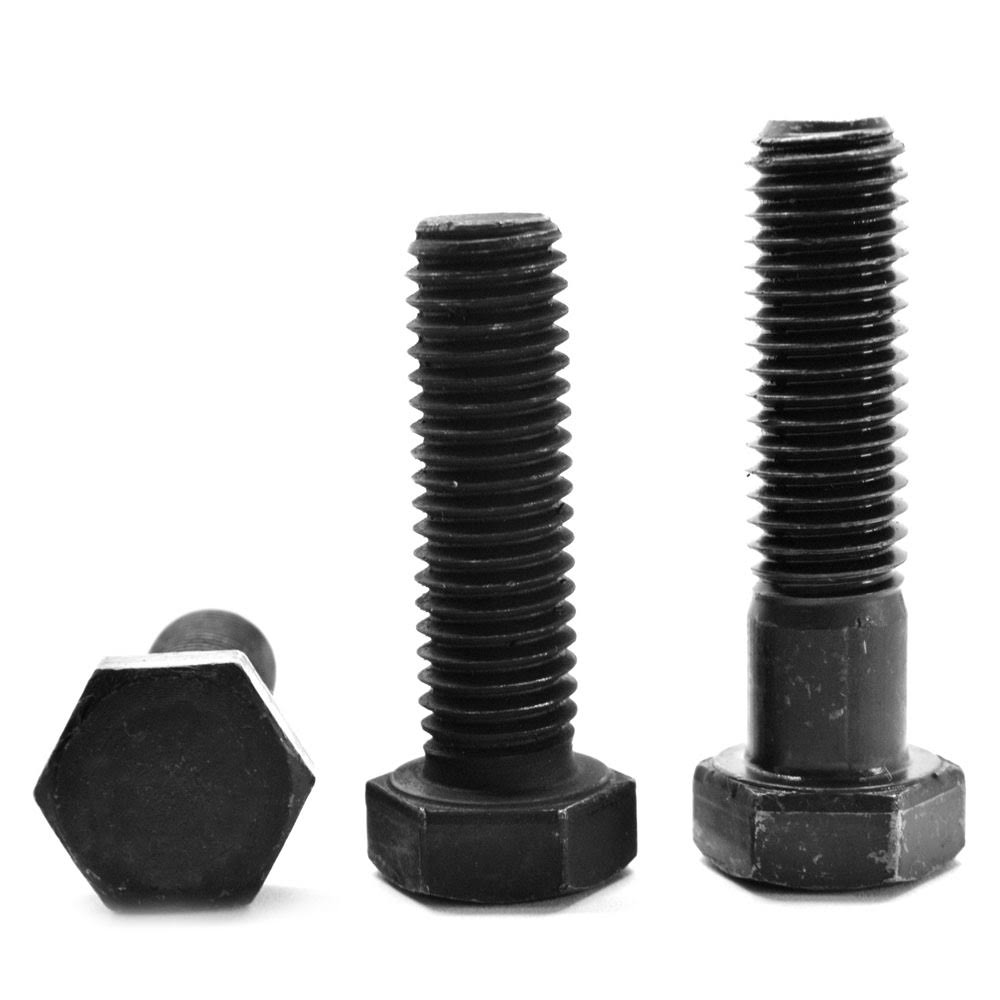 3/8x22-16 x 4x22 Coarse Thread Grade 8 Hex Cap Screw Alloy Steel Black Oxide H9932
