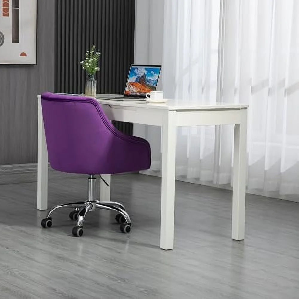 Navy Blue Swivel Height Adjustable Office Chair V693
