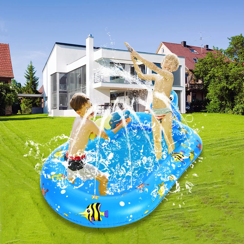 Inflatable Sprinkler Pool 170 * 101cm X388838