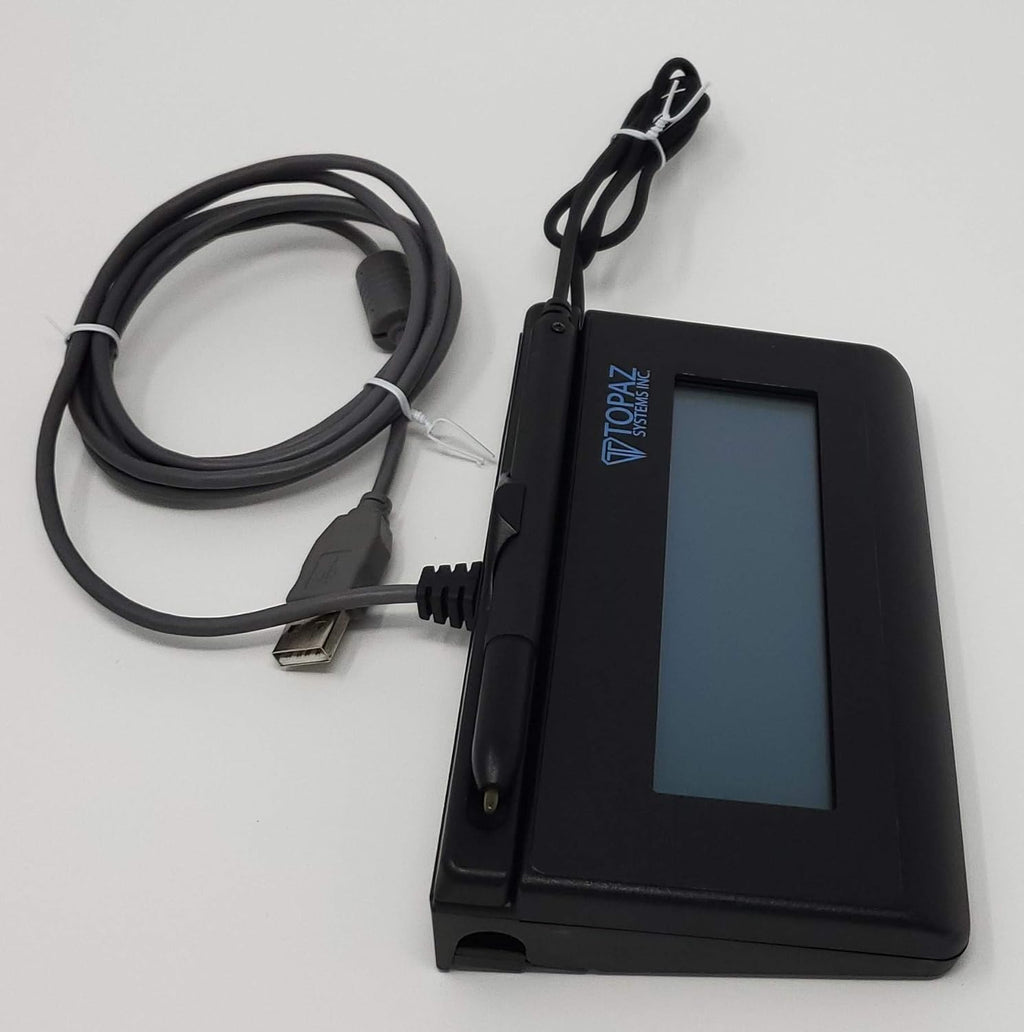 Backlit LCD Signature Capture Pad USB Connection (Renewed) E9193