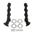 Black Ceramic Finish Cast-Iron Exhaust Manifolds O2173