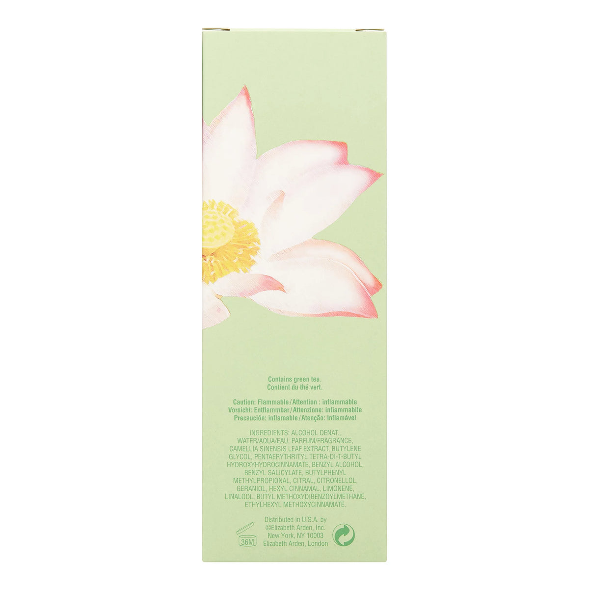 Green Tea Lotus Eau De Toilette Spray 3.3 oz L9721