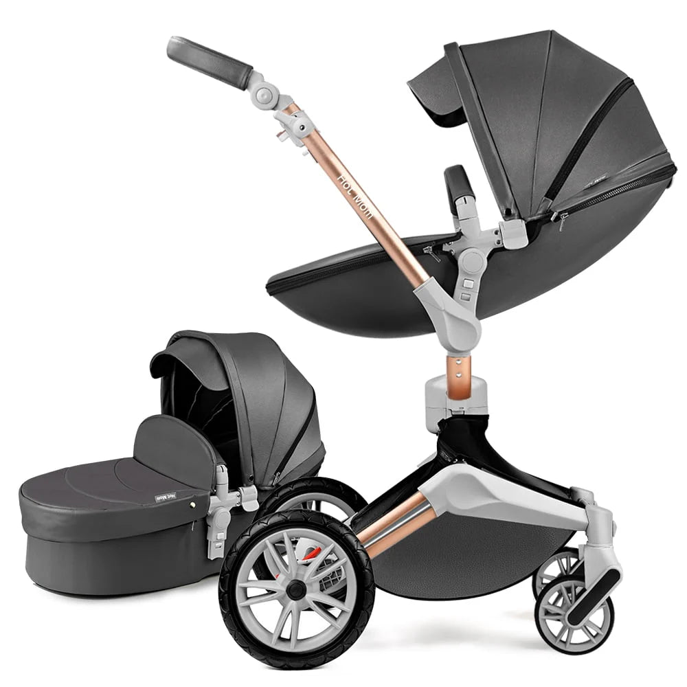2 in 1 Bassinet Combo Reversible Travel System Stroller W26707