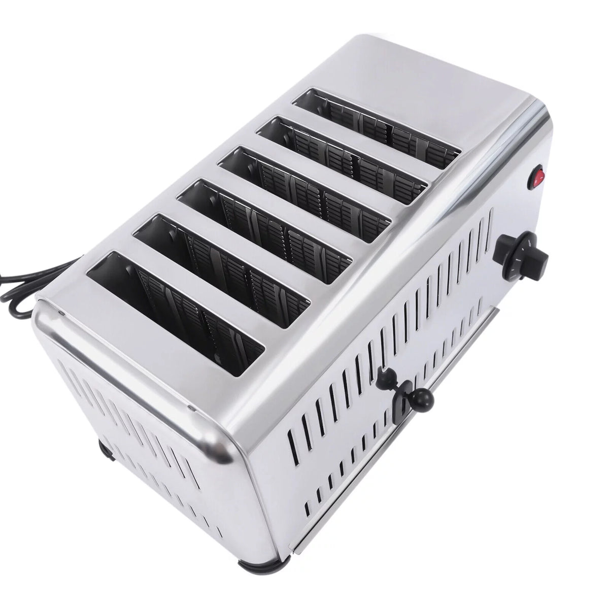 6 Slices Pop-Up Electric Stainless Steel Toaster L18949