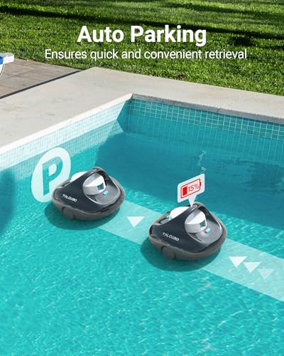 Cordless Robotic Pool Cleaner with 2.5H Fast Charge H9483