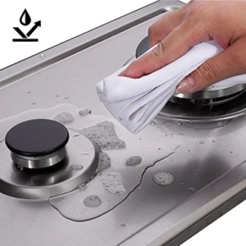 30" 5 Burner Built-in Stainless Steel Gas Cooktop with Griddle B30446