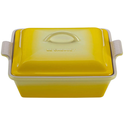 2.5-qt. Covered Square Stoneware Casserole Z2015