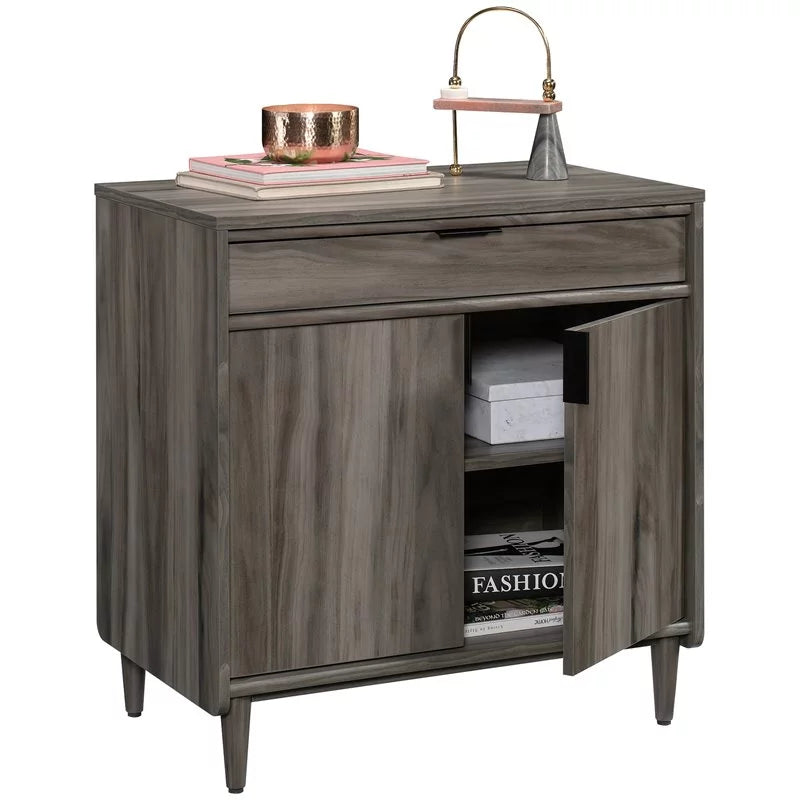 L-Shaped Desk & Storage Cabinet 2-Piece Set O83424