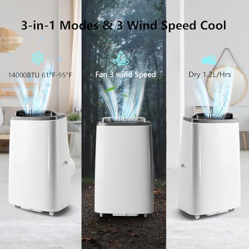 14000 BTU Portable Air Conditioner U776