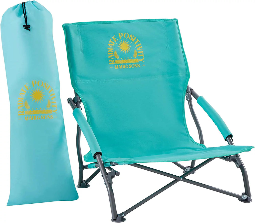 Sling Back Bag Beach Camping Picnic Chair L7915