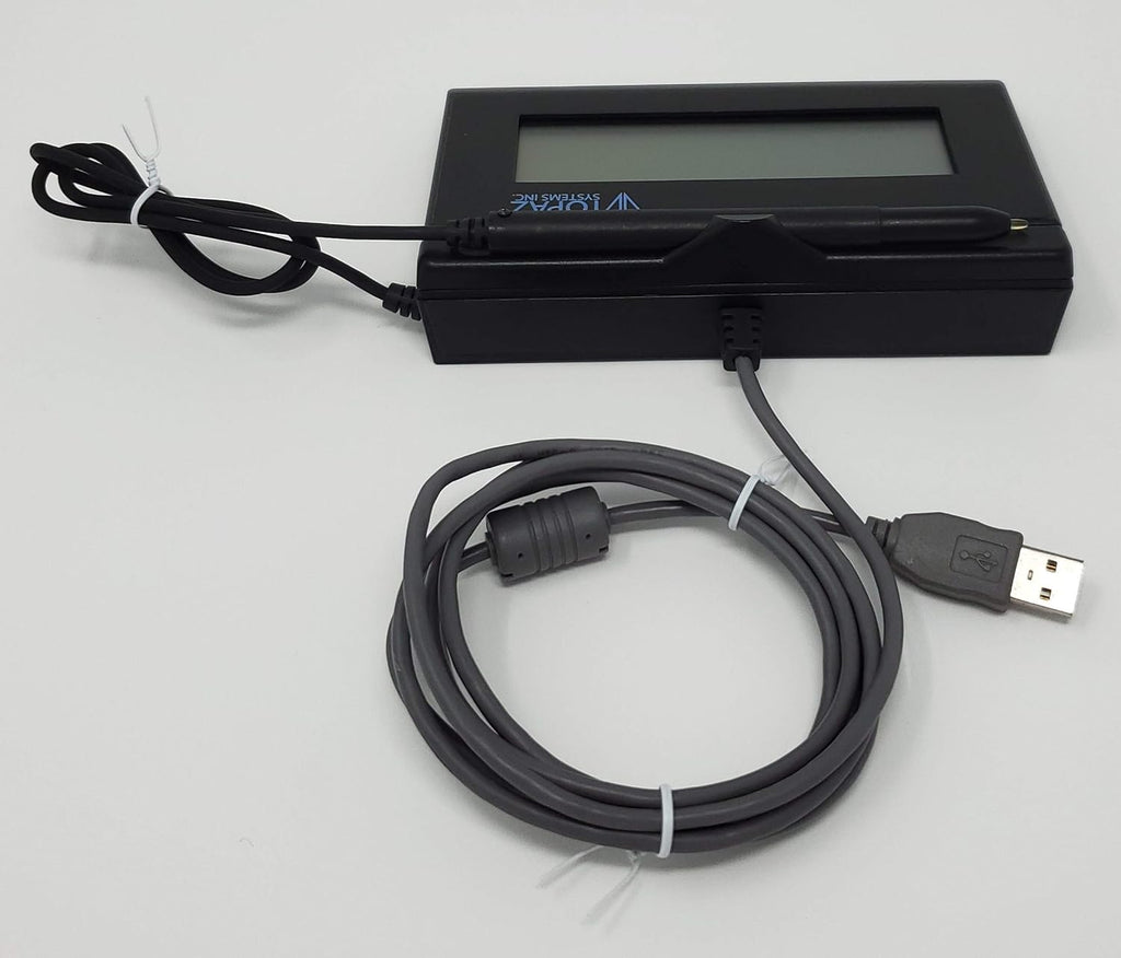 Backlit LCD Signature Capture Pad USB Connection (Renewed) E9193