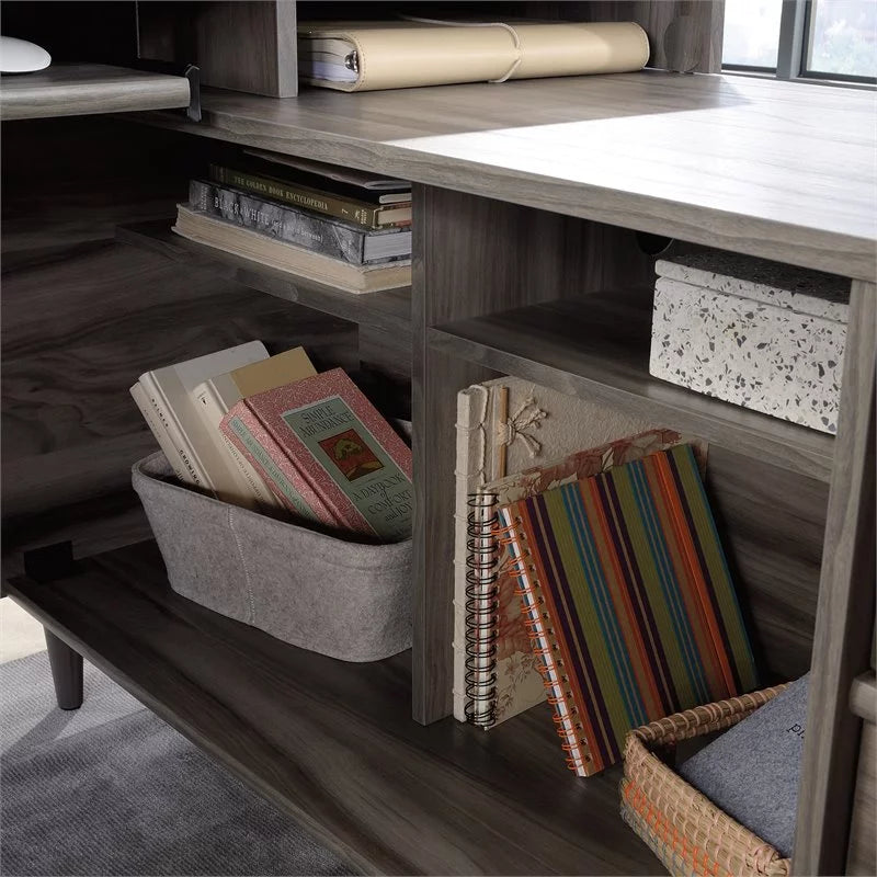 L-Shaped Desk & Storage Cabinet 2-Piece Set O83424