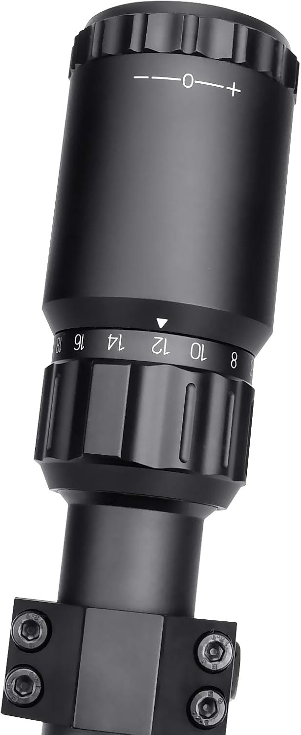 6-24x50 Rifle Scope with Red/Green/Blue Illuminated Reticle B342023