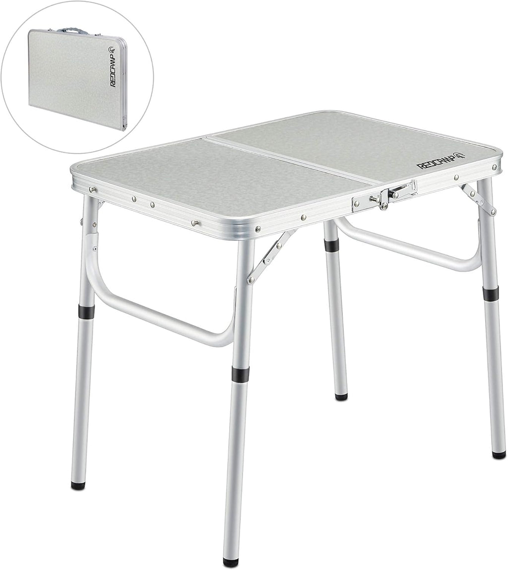 Folding Camping Table, 3ft Portable Aluminum Outdoor Table C46805