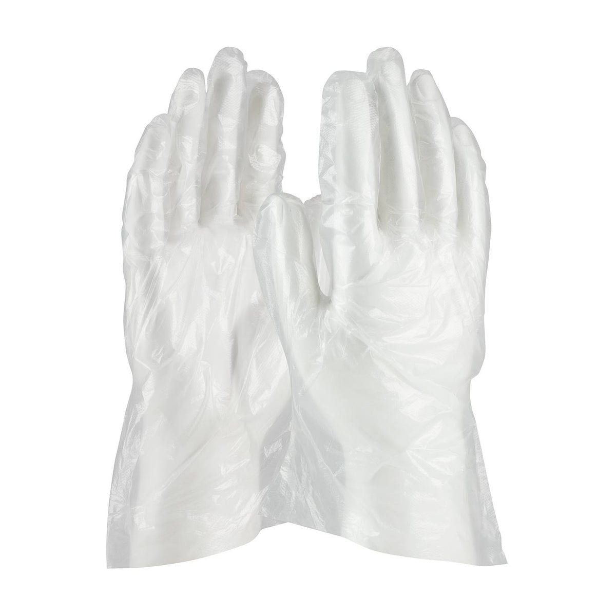Clear Disposable Polyethylene Glove, Size Small X707328