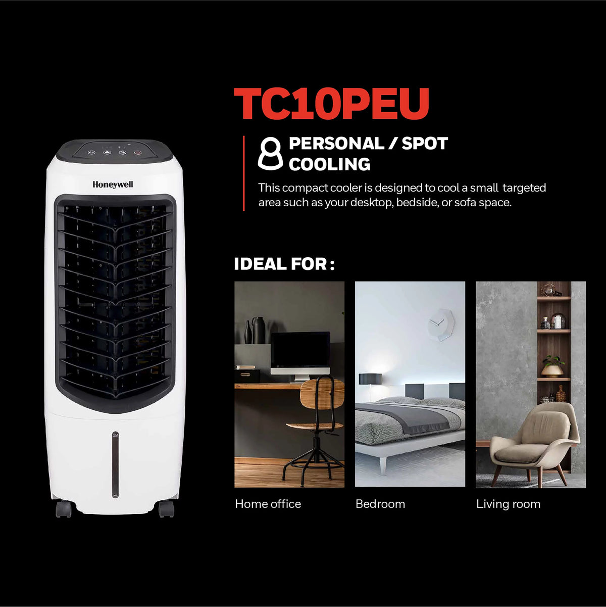 White 120V Portable Evaporative Cooler V33363