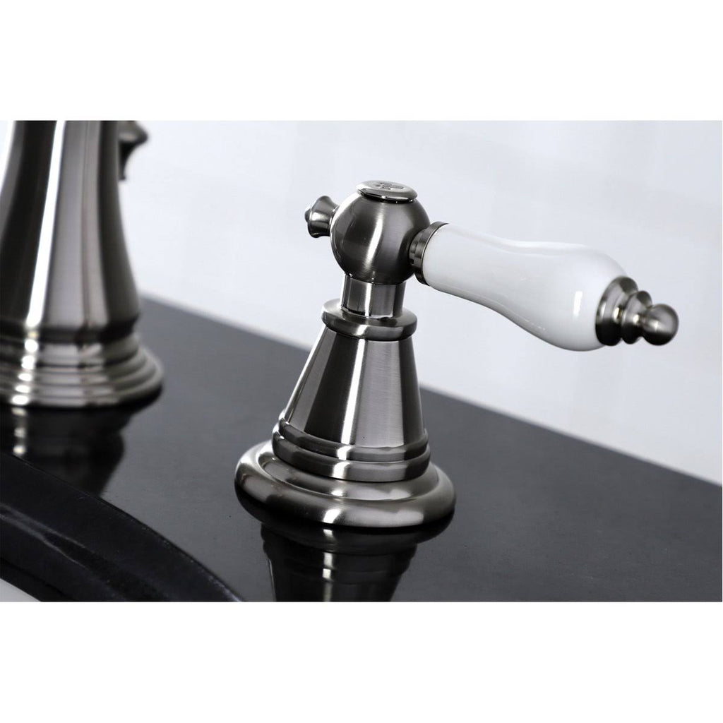 Black Stainless Widespread Bathroom Faucet J89703