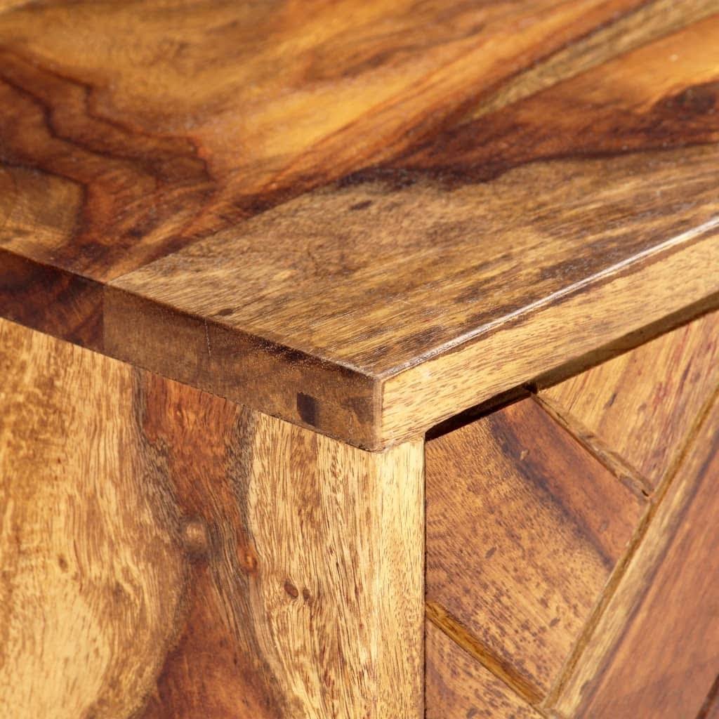 Solid Sheesham Wood TV Cabinet V60633
