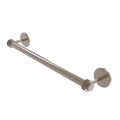 Antique Pewter 30-Inch Towel Bar with Dotted Detail A43453