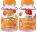 Calcium with Vitamin D + Probiotic Gummies Bundle W926