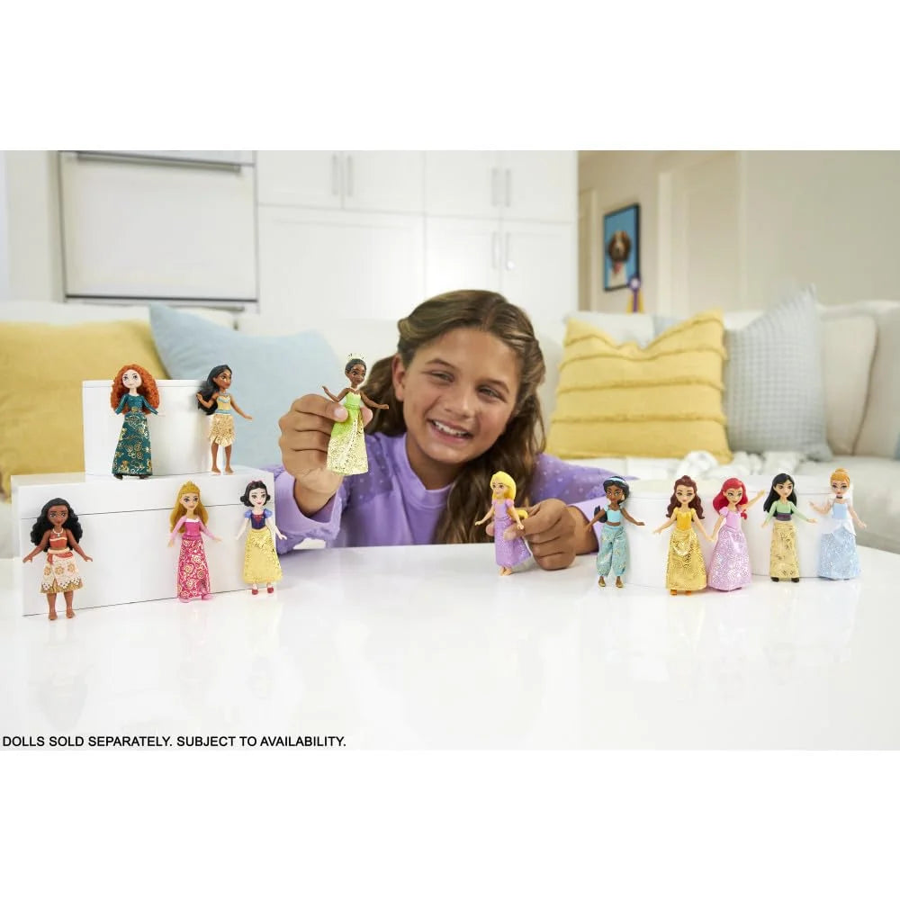 Bundle of 2 Disney Princess 3.5-inch Small Doll - Ariel & Jasmine D216424