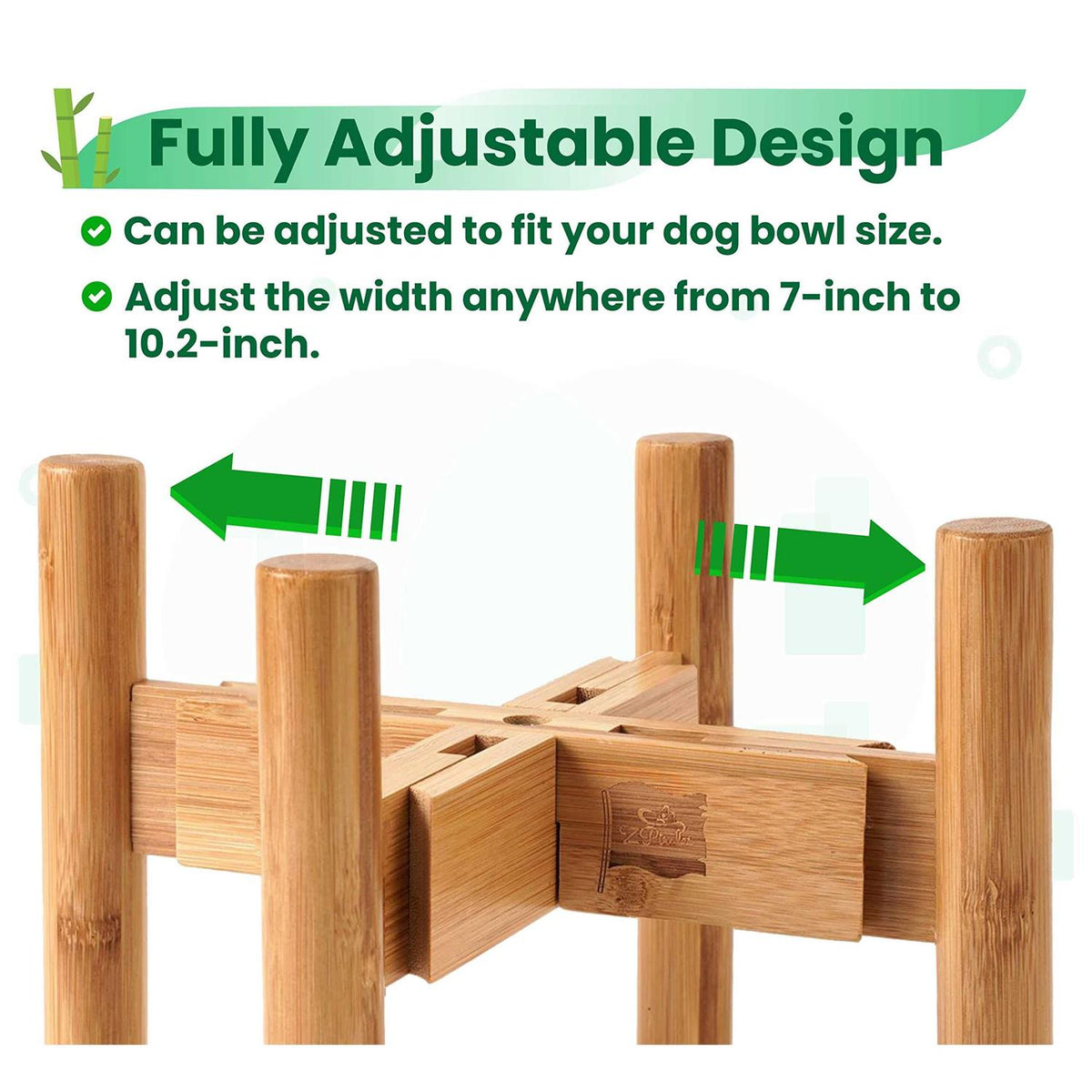 Adjustable Dog Bowl Stand T798870