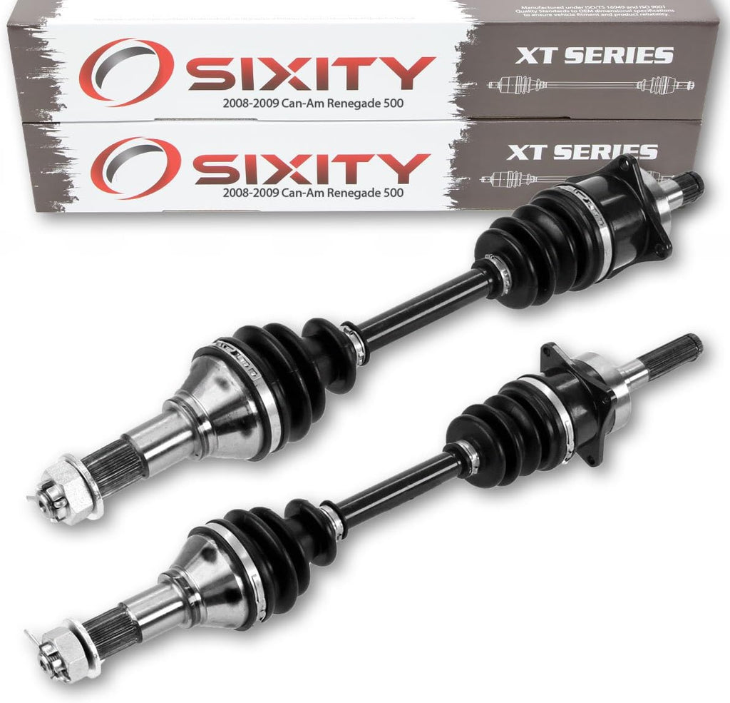Front Left Right Axles XT Pair Driver Passenger Complete Side B9956