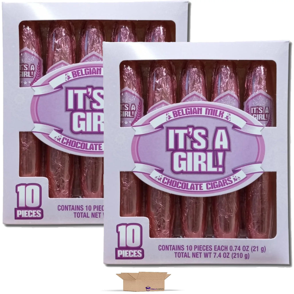 Belgian Milk Chocolate Celebration Sticks Box of 10 Pack of 2 W16695