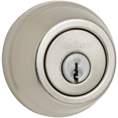 Double Cylinder Deadbolt, Satin Nickel Q4023