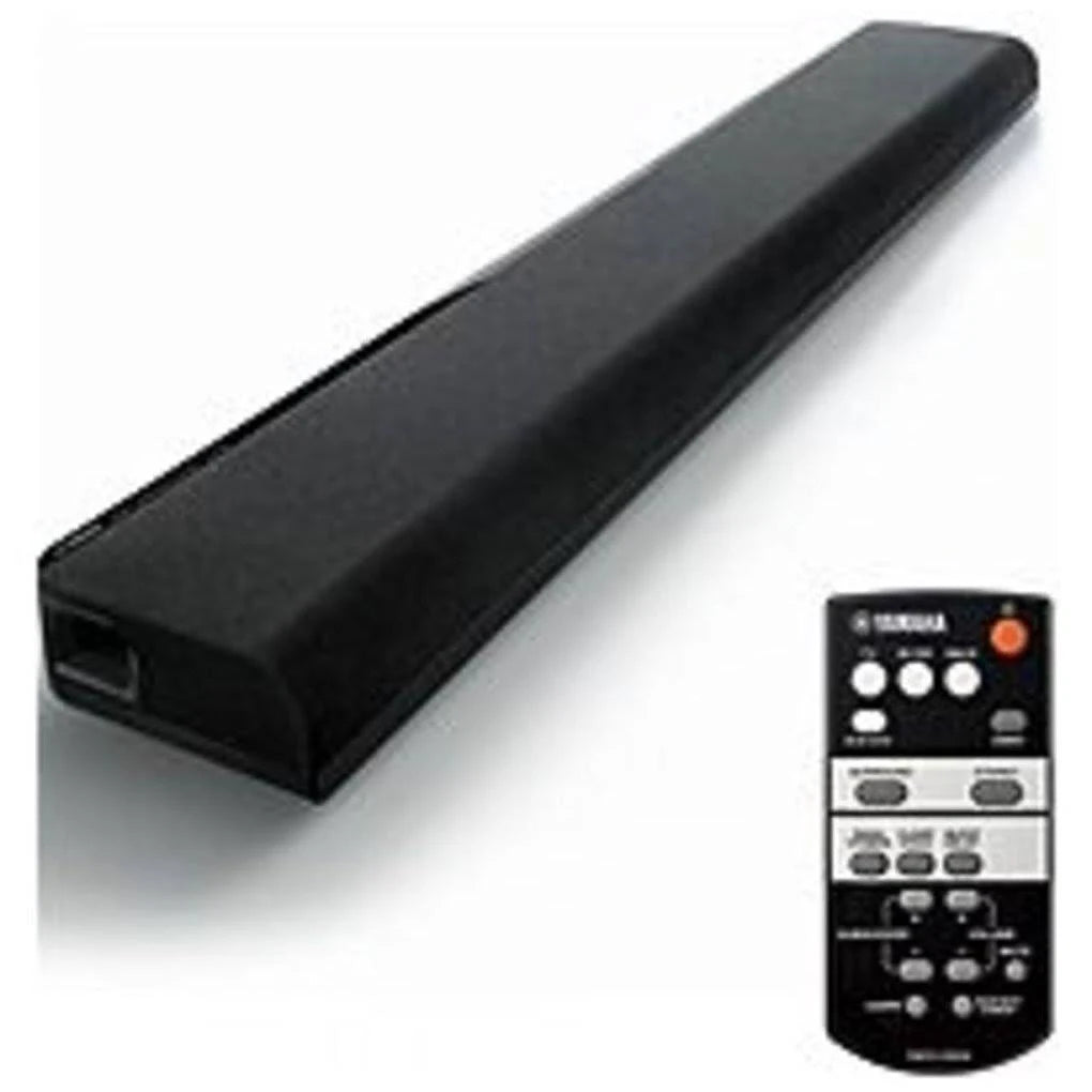 Black Bluetooth Soundbar with Dual Built-in Subwoofers D697366