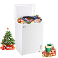 3.5 Cubic Chest Freezer with Storage Basket O439145