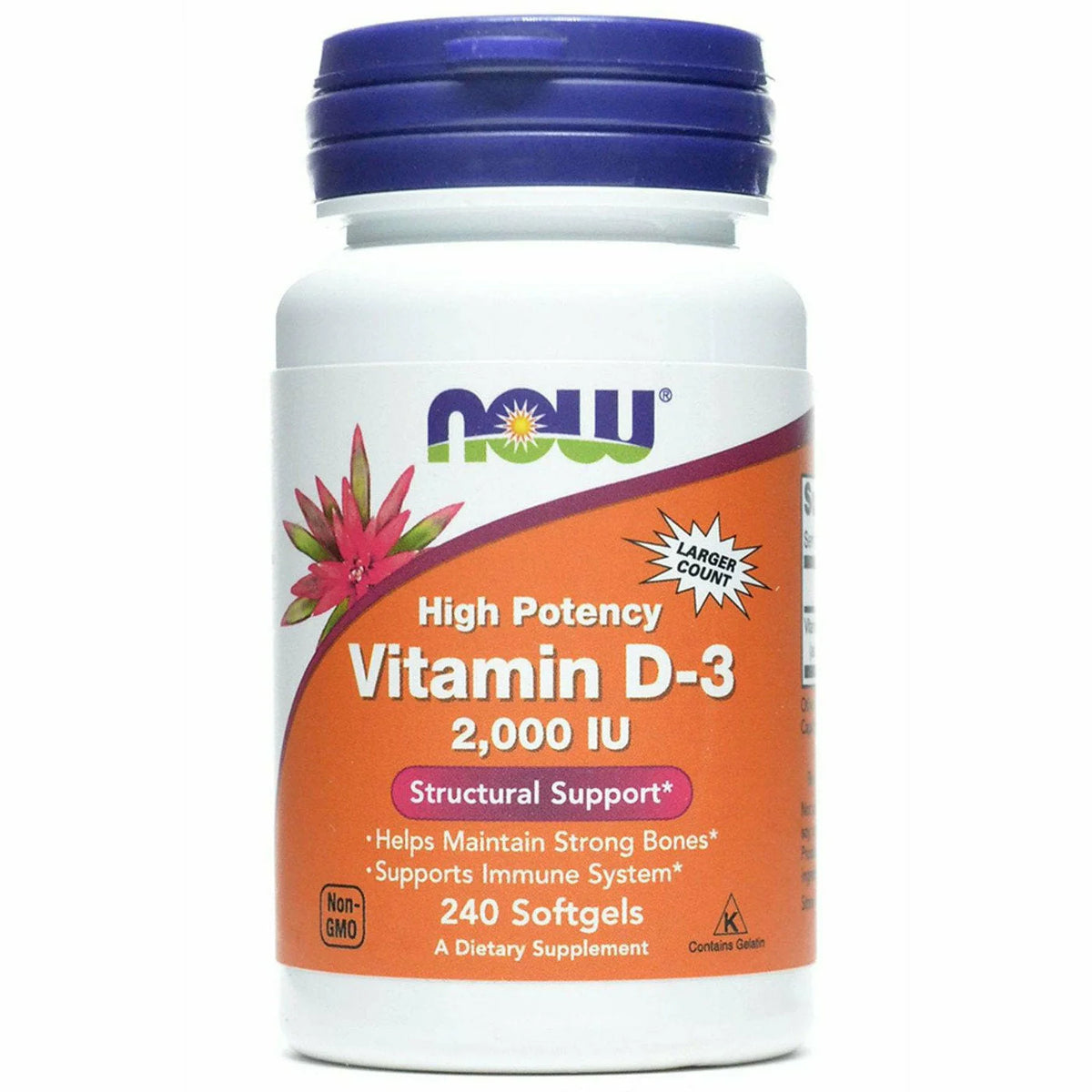 Vitamin D-3 2000 IU 240 softgels I5617